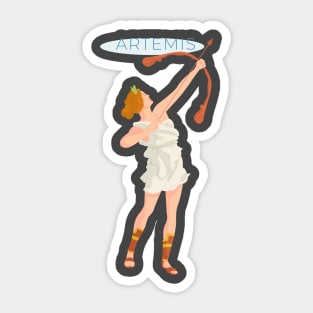 Artemis Greek Mythology Sticker